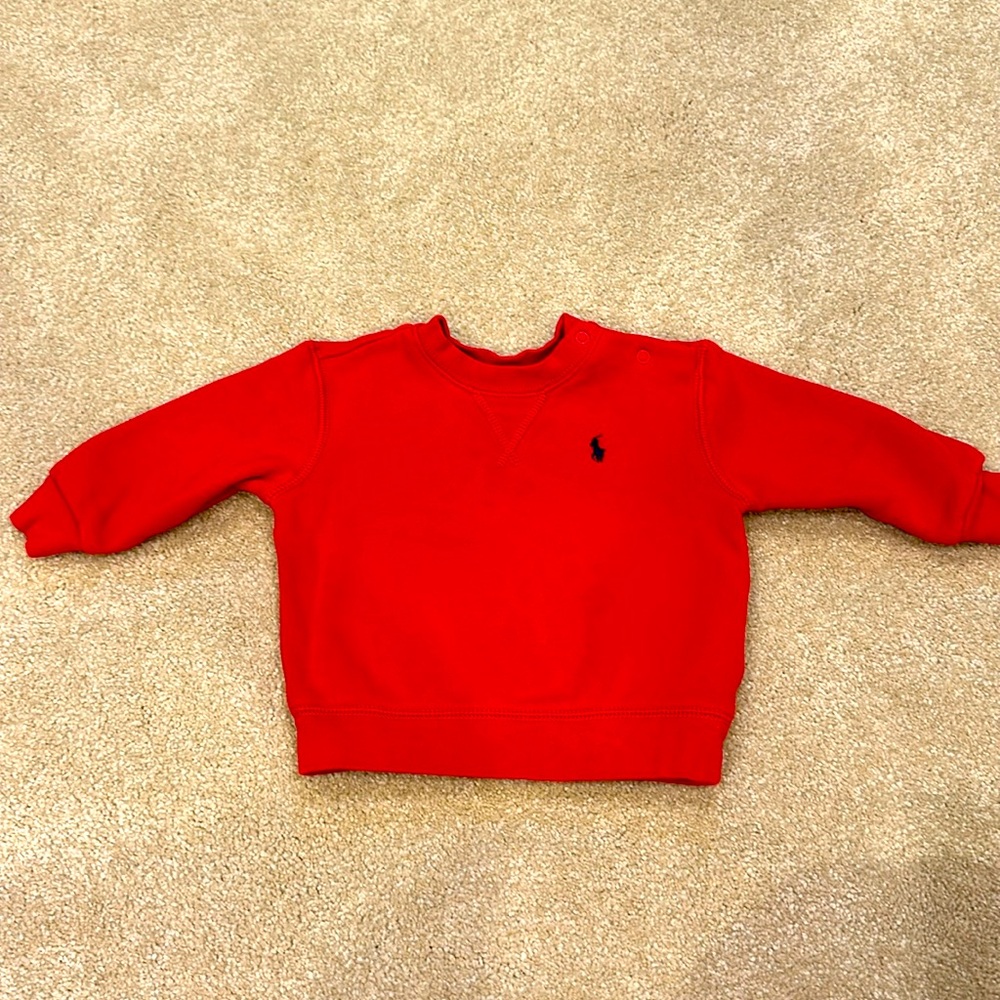 Ralph Lauren 12 months sweatshirt